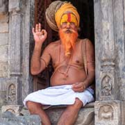 Sadhu, Pashupatinath Temple