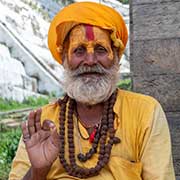 Sadhu, Pashupatinath Temple