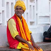 Hindu devotee, Pashupatinath Temple