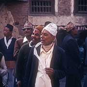 Men singing, Kathmandu