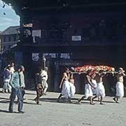 Funeral procession, Bhaktapur