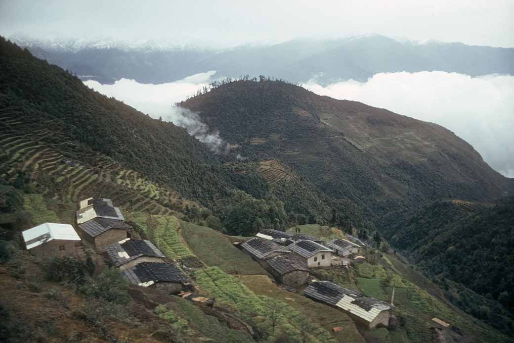 View towards Langtang