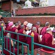 Buddhist nuns, Swayambunath