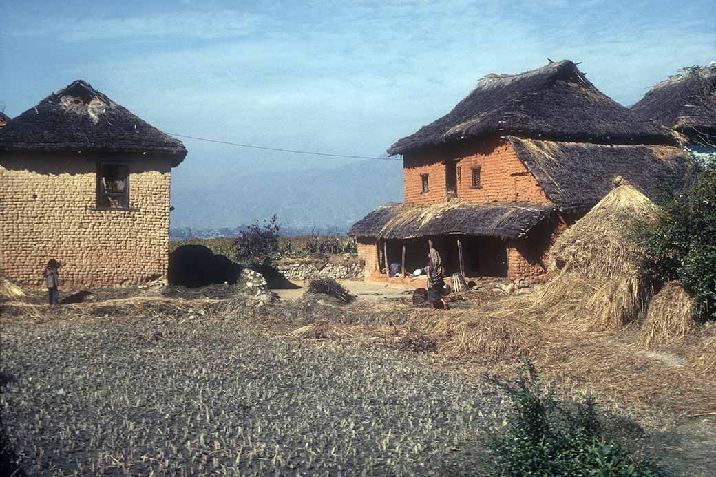 Between Kathmandu and Budhanilkantha