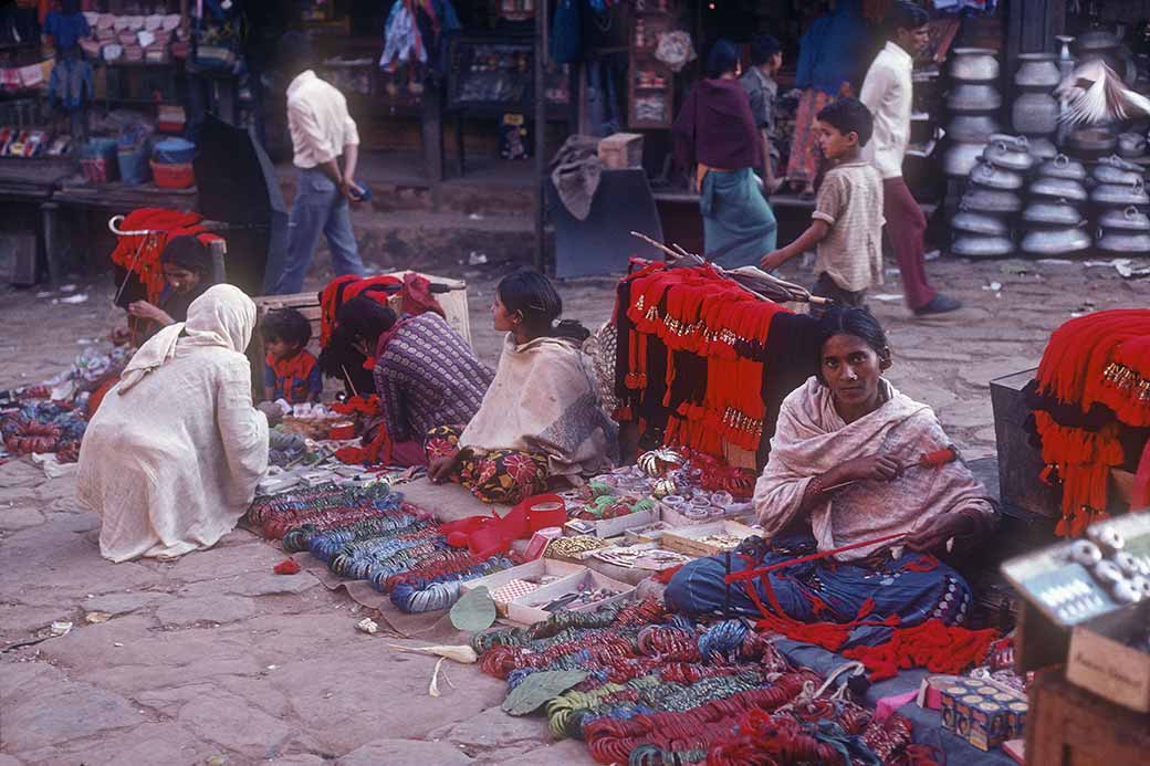 Handicraft market, Tansen