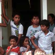 Children at the party