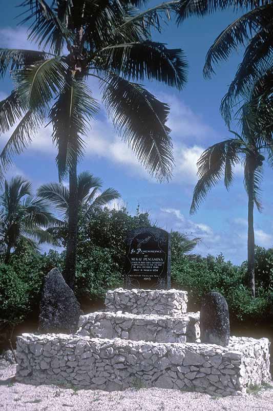 Nukai Peniamina's grave