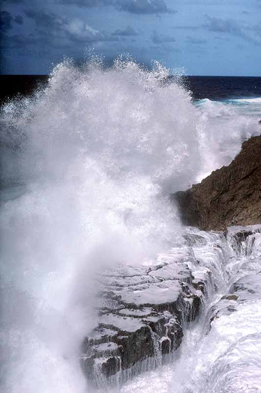 Wild seas at Togo