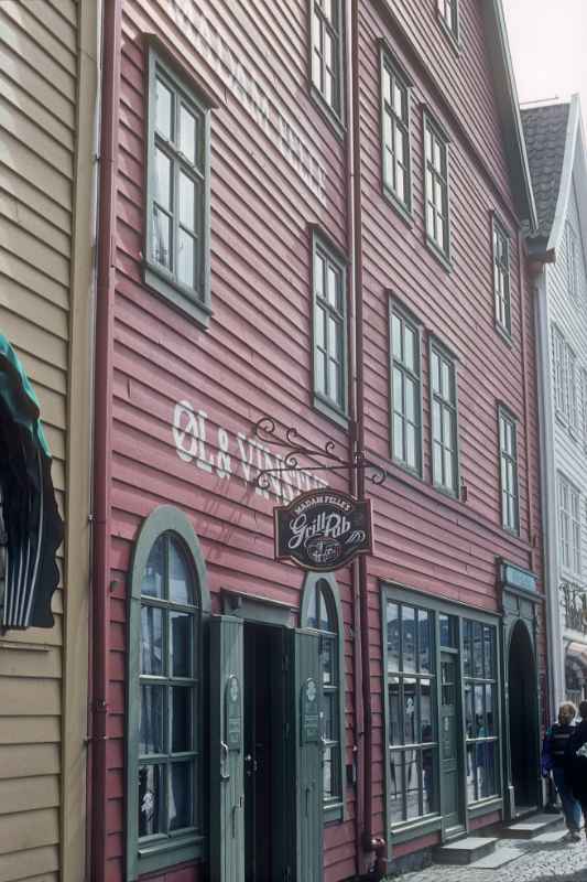 Wooden façades, Hanseatic warehouses