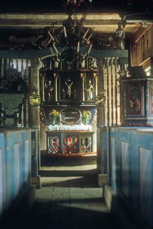 Interior, Garmo stavkyrkje