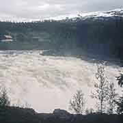 Laksfors waterfall