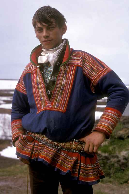 Young Sami man