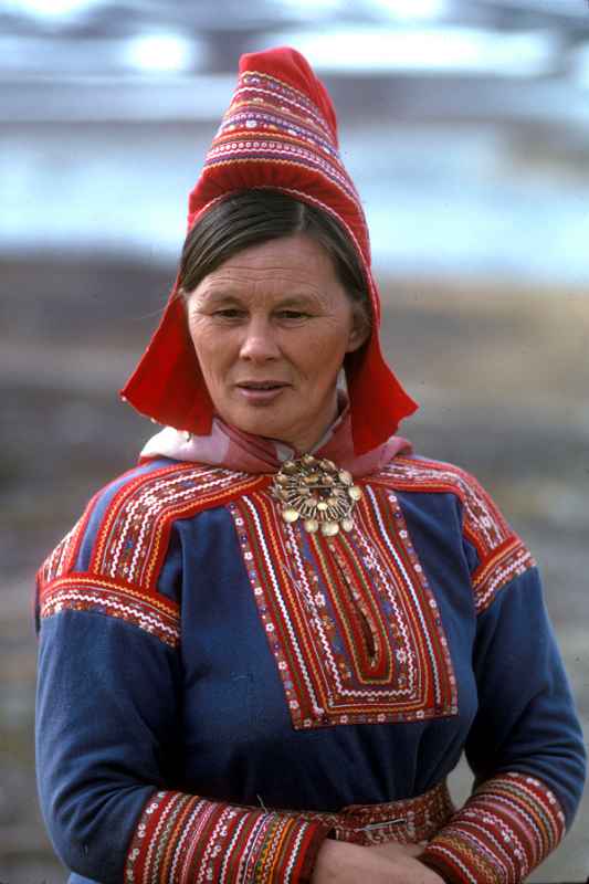 Sami woman of Duoddar Sion