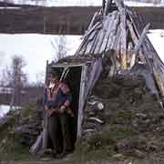 Sami hut, near Kvaenangen