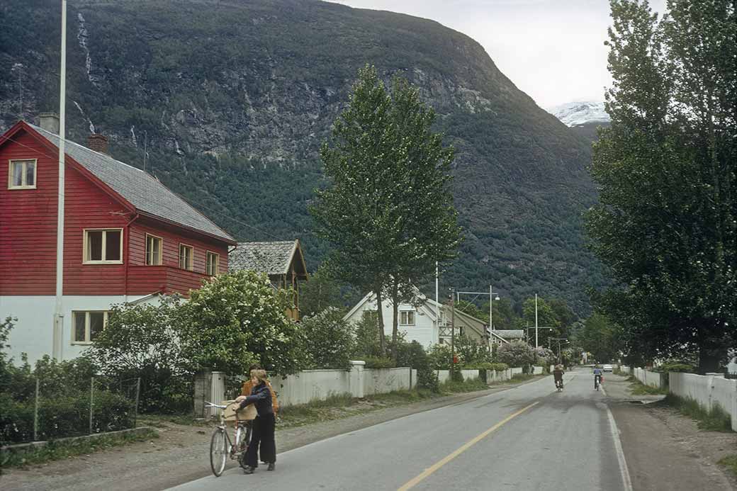 Street in Lærdalsøyri