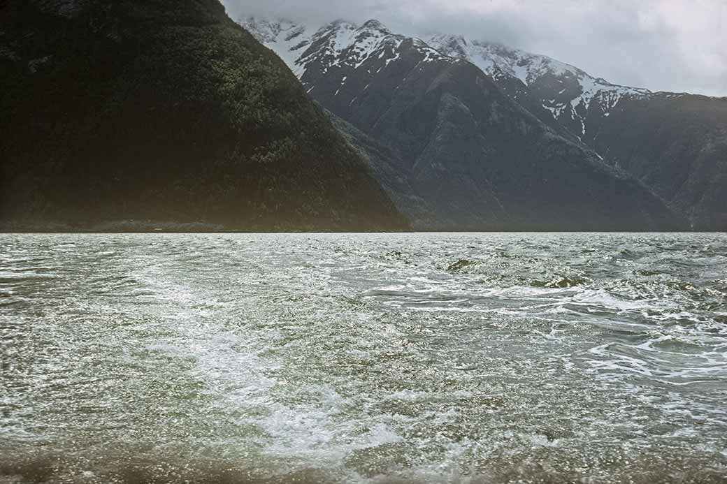 Ferry across the Sognefjord