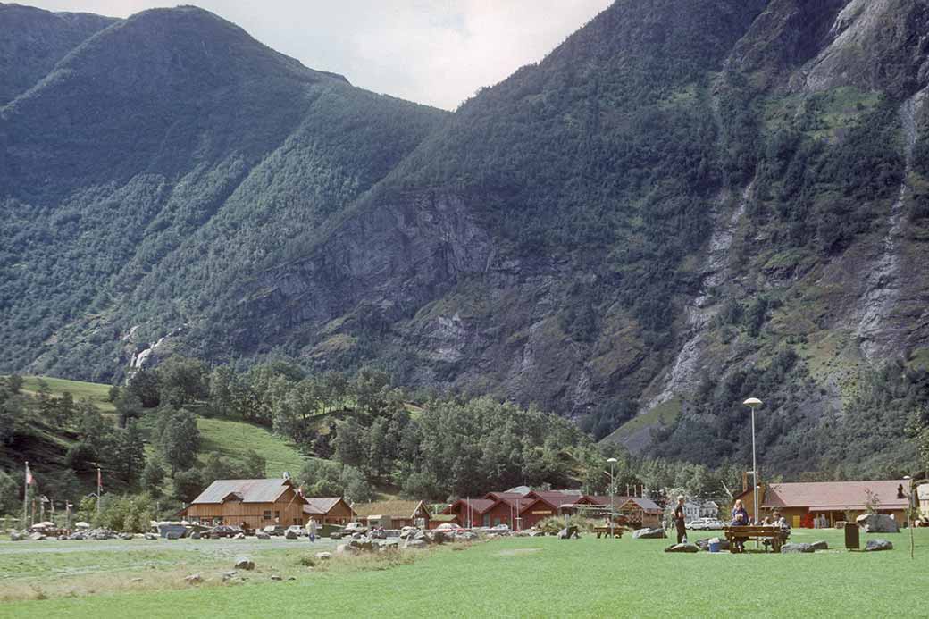 Flåm village