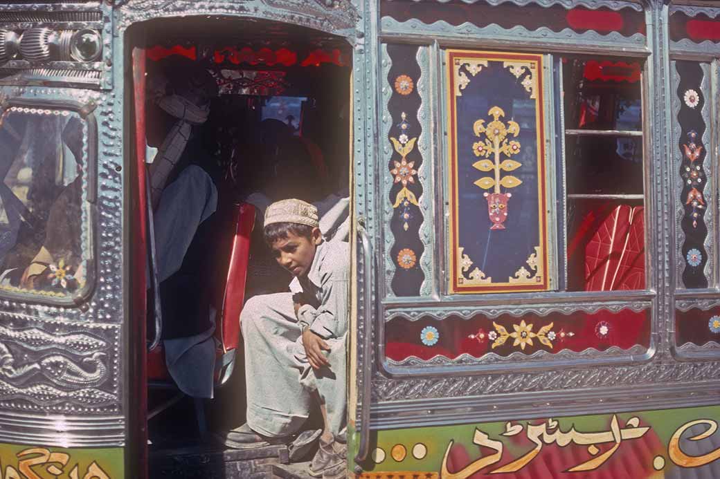 Dcorated bus, Mardan