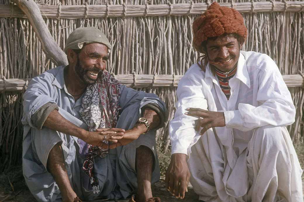 Two Sindhi men