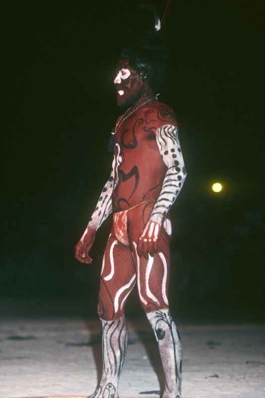 Traditional body paint, Rapa Nui