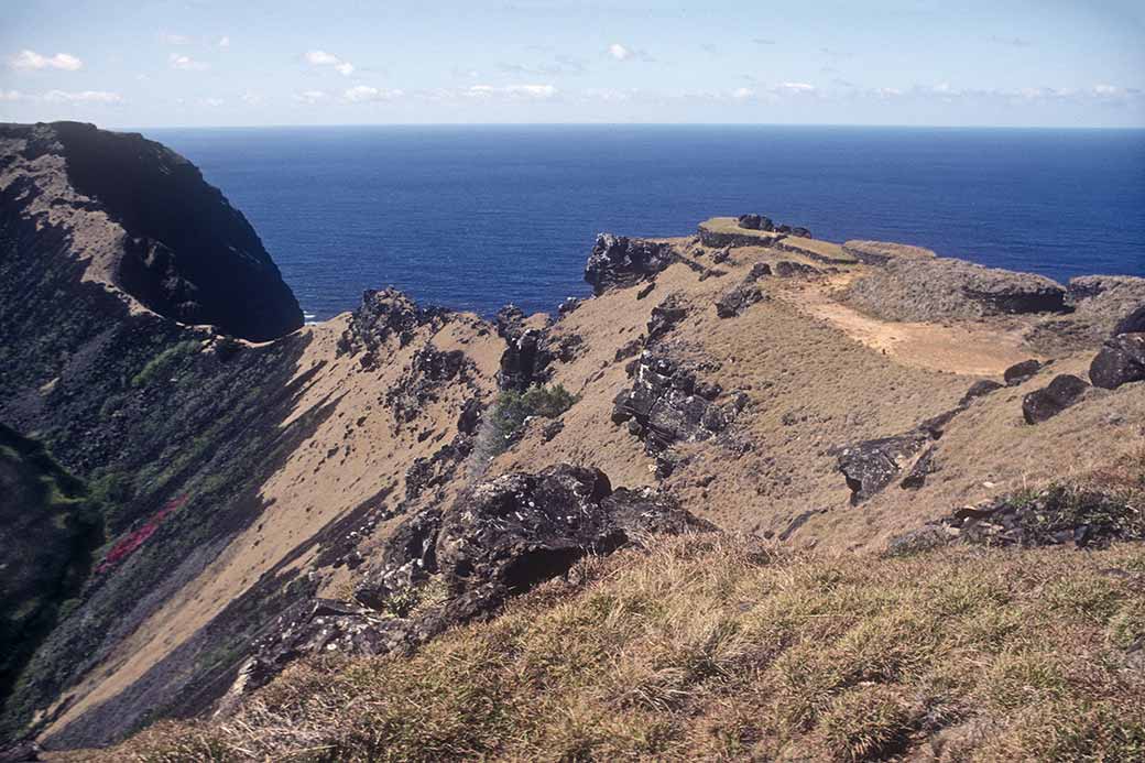 Orongo, with Rano Kau