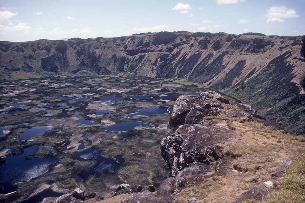 Rano Kau caldera