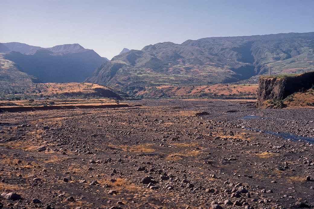 Rivière des Galets, towards Mafate