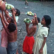 Selling mangoes