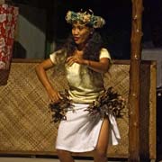 Girl dancing, Fiafia