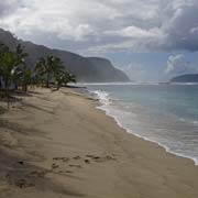 Along Saleapaga beach