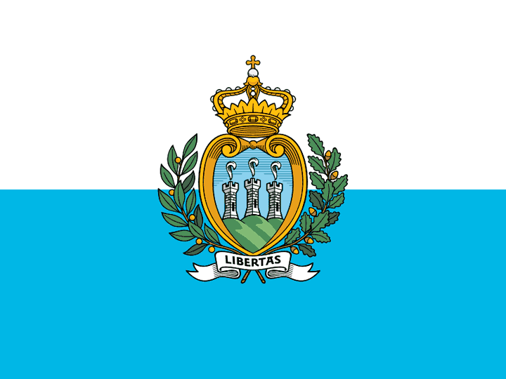 San Marino State Flag