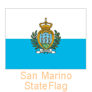 San Marino State Flag