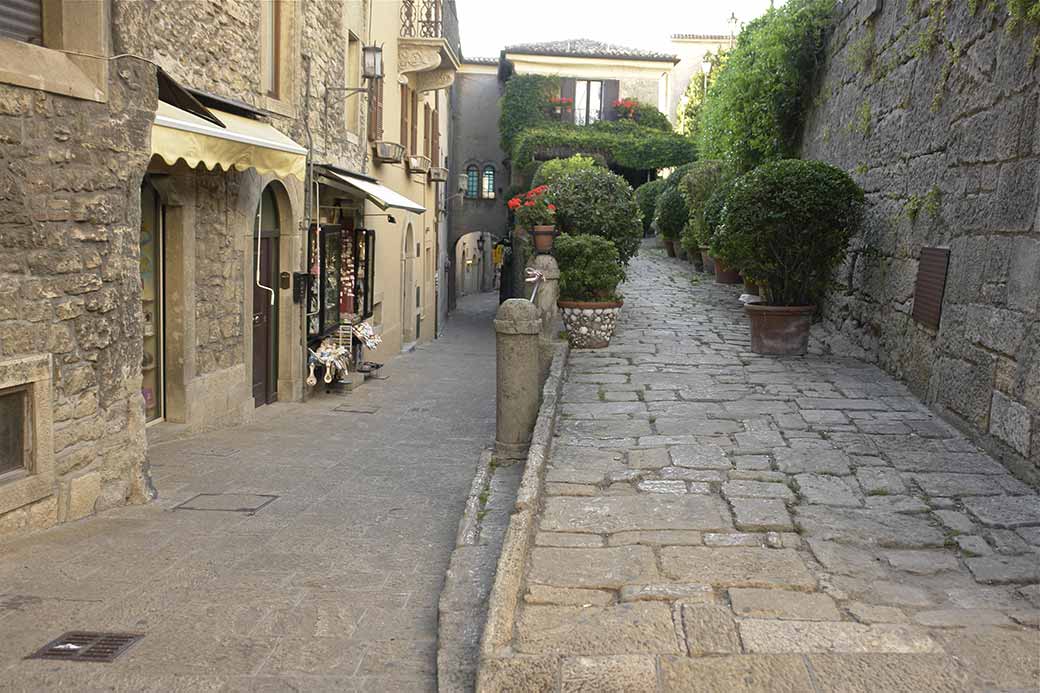 Cobbled streets