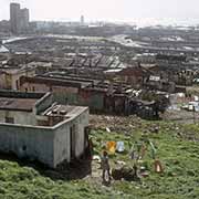 View from District Six to harbour