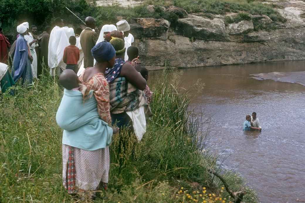 Baptism ceremony