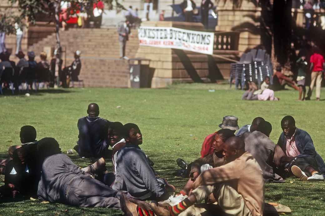 African people, Kerkplein