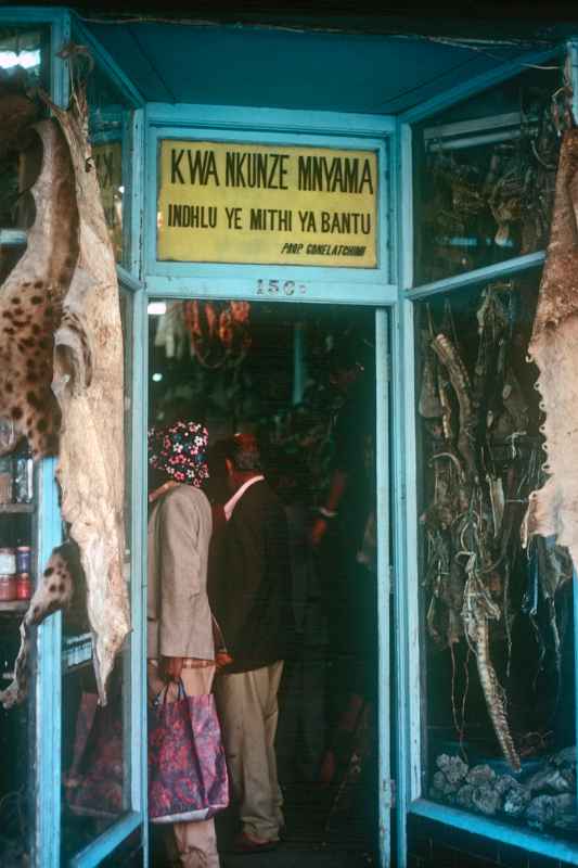 African medicine shop