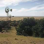 Windmills near Wonderwerk Cave