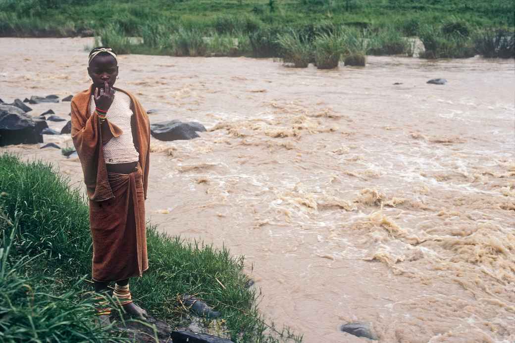 Girl, Mtata river