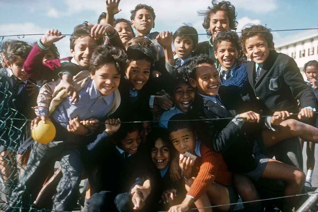 School children, District Six