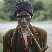 Old man with a pipe