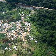 Aerial view of Kajana