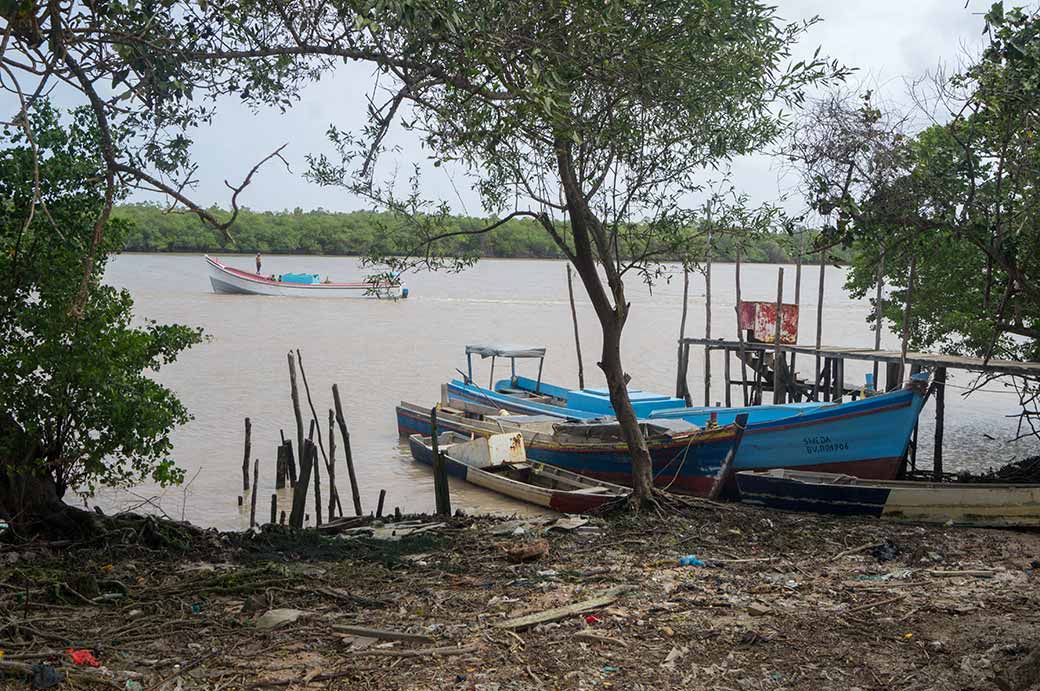 Fishing boats, Nieuw Nickerie