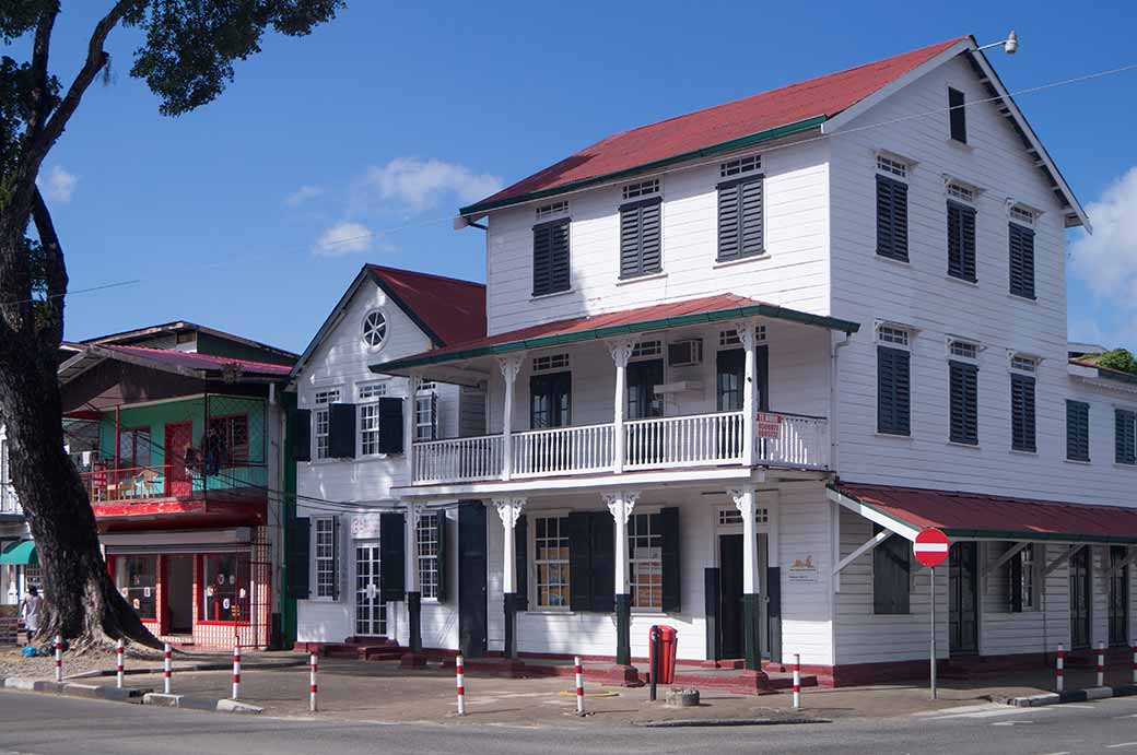 Classical wooden buildings