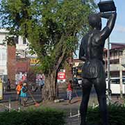 Statue of Kwakoe, Paramaribo