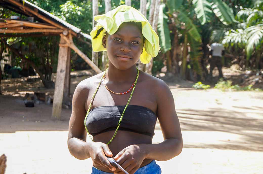 Young girl of Malinka