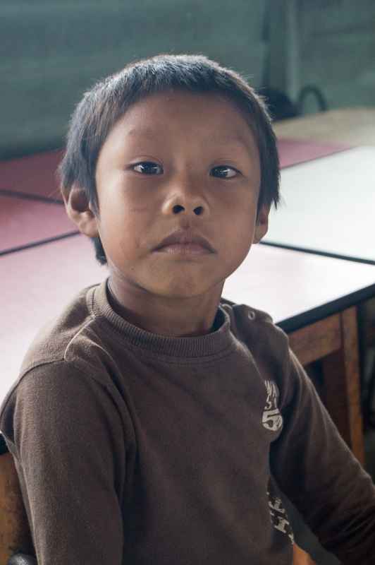 School boy, Palumeu