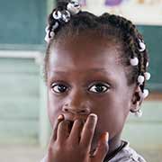 School girl, Palumeu