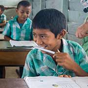 School boy, Palumeu