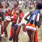 Young girls dancing